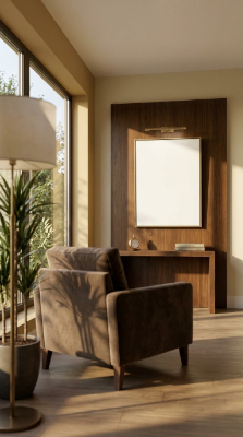 Golden Hour Precision Study — 2 — across the room
