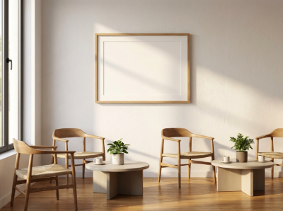 Scandinavian interior cafe